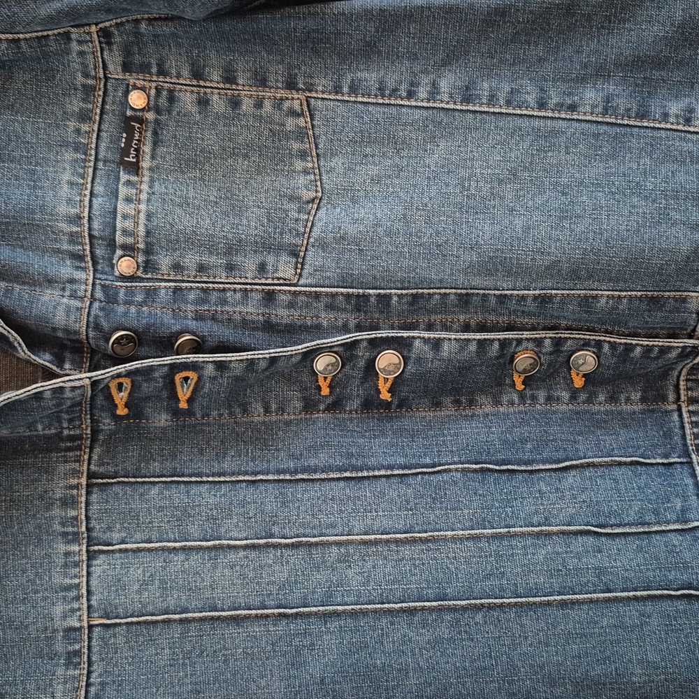 Source Unknown Blue Jean Jacket Dress - Picture 4 of 5